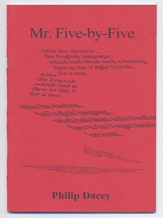 Mr. Five-by-Five. Philip DACEY.