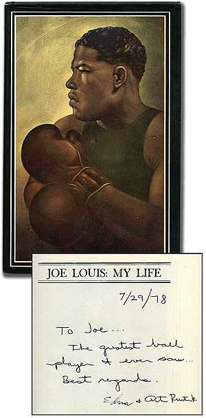 Item #92453 Joe Louis: My Life. Joe LOUIS, Edna and Art Rust Jr, Edna, Art Rust Jr.