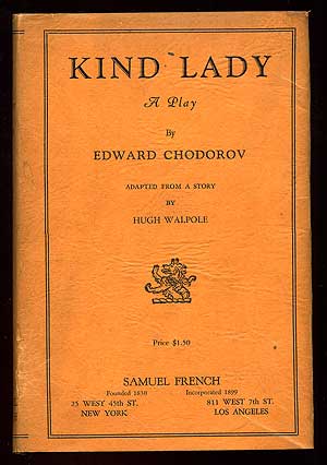 Item #92553 Kind Lady. Edward CHODOROV.