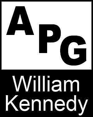 Item #93516 Bibliography, First Edition and Price Guide (APG - Author's Price Guide Series). William KENNEDY, The Staff of Quill, Inc Brush.