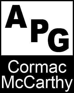 Item #93535 Bibliography, First Edition and Price Guide (APG - Author's Price Guide Series). Cormac McCARTHY, The Staff of Quill, Inc Brush.