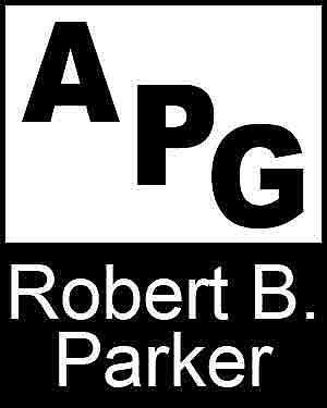 Item #93551 Bibliography, First Edition and Price Guide (APG - Author's Price Guide Series). Robert B. PARKER, The Staff of Quill, Inc Brush.