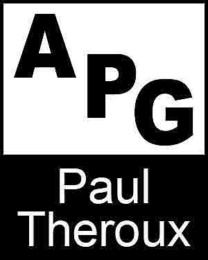 Item #93579 Bibliography, First Edition and Price Guide (APG - Author's Price Guide Series). Paul THEROUX, The Staff of Quill, Inc Brush.