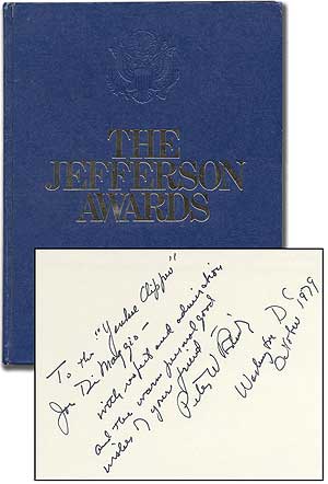Item #93695 The Jefferson Awards. Peter W. RODINO.