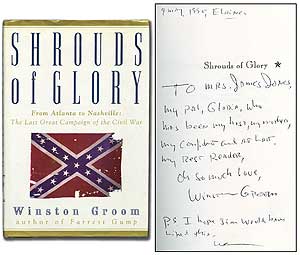 Item #93701 Shrouds of Glory. From Atlanta to Nashville: The Last Great Campaign of the Civil War. Winston GROOM.