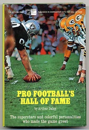 Item #94560 Pro Football's Hall of Fame. Arthur DALEY