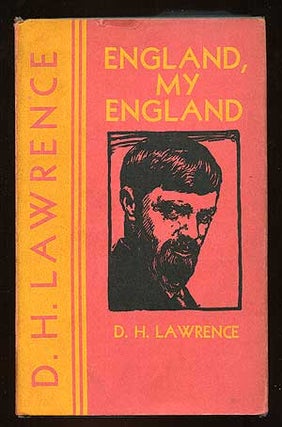 Item #94585 England, My England. D. H. LAWRENCE