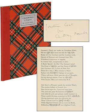 Item #94641 Caledonia: A Fragment. Anthony POWELL