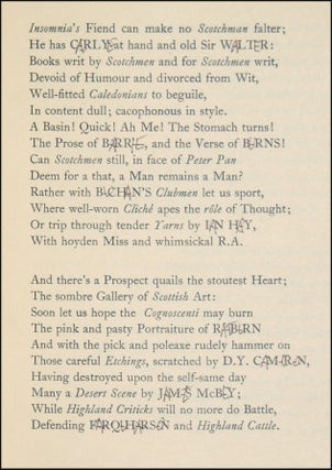 Caledonia: A Fragment