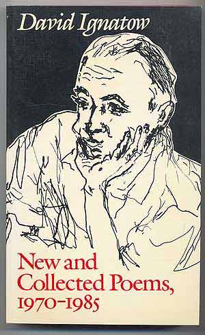 Item #94829 New and Collected Poems, 1970-1985. David IGNATOW.