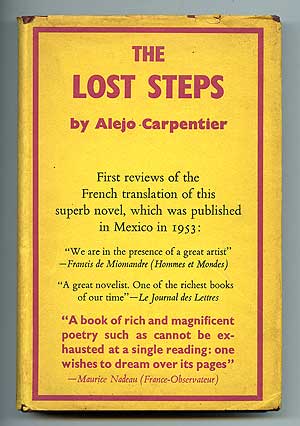 Item #95519 The Lost Steps. Alejo CARPENTIER.