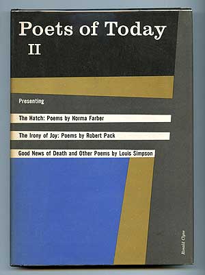Item #95530 Poets of Today II. Louis SIMPSON, Robert Pack, Norma Farber