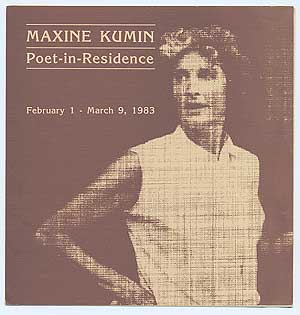 Item #95969 Maxine Kumin, Poet-in-Residence, February 1 - March 9, 1983