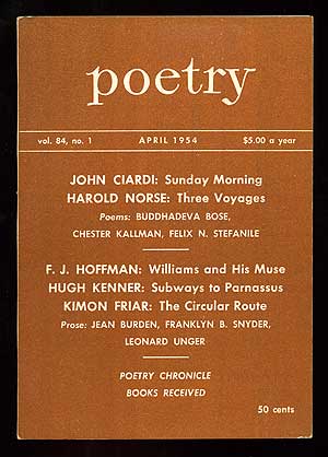 Item #96830 Poetry for April 1954