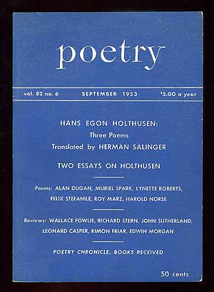 Item #96831 Poetry for September 1953