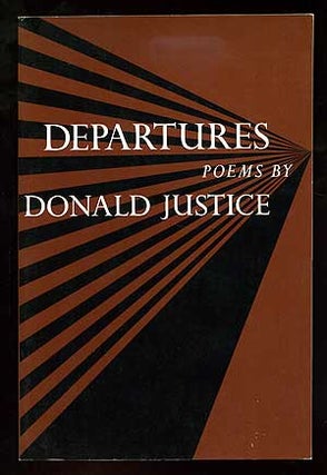 Item #97102 Departures. Donald JUSTICE