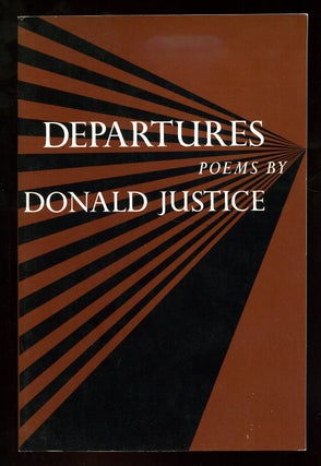 Item #97102 Departures. Donald JUSTICE
