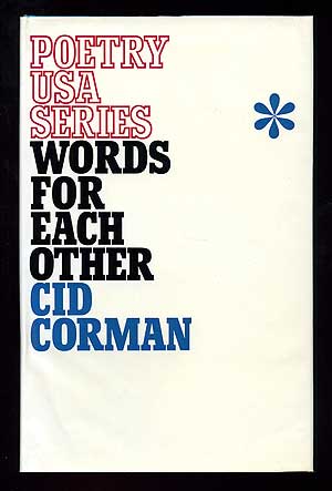 Item #97290 Words for Each Other. Cid CORMAN.