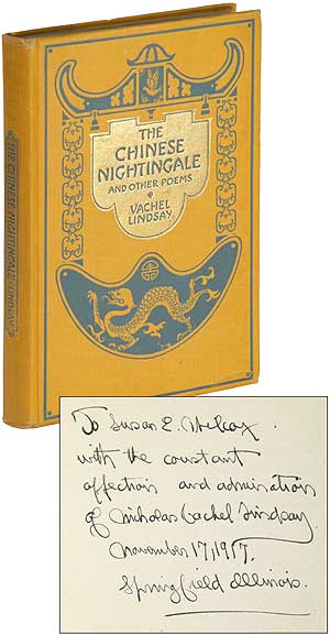 Item #97394 The Chinese Nightingale and Other Poems. Vachel LINDSAY.
