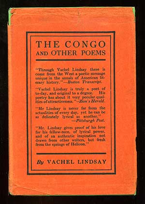 Item #97425 The Congo and Other Poems. Vachel LINDSAY.