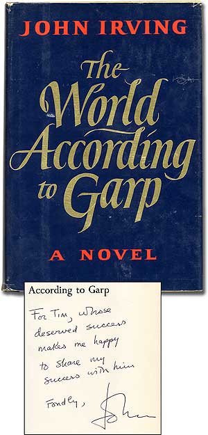 Item #97730 The World According to Garp. John IRVING.