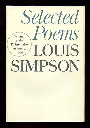 Item #97811 Selected Poems. Louis SIMPSON
