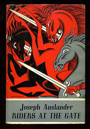 Item #98009 Riders at the Gate: A Volume of Verse. Joseph AUSLANDER.
