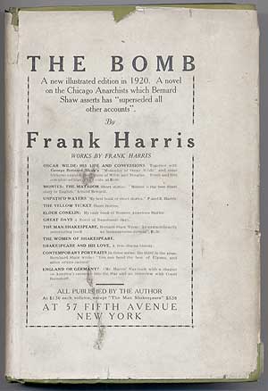 Item #98376 The Bomb. Frank HARRIS.