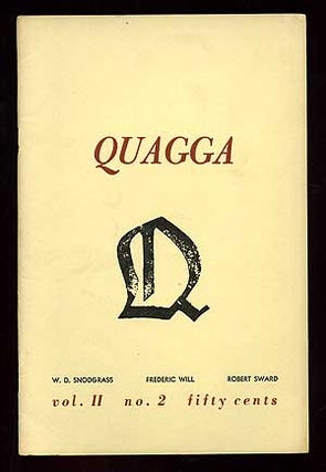 Item #98526 Quagga, Vol. II, no. 2