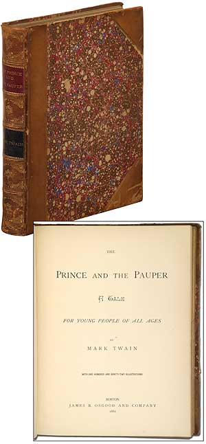Item #98648 The Prince and the Pauper: A Tale for People of All Ages. Mark TWAIN.