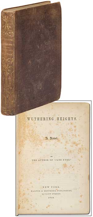 Item #99179 Wuthering Heights. Emily BRONTË.
