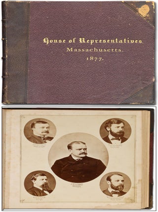 Item #99304 [Photo Album]: House of Representatives. Massachusetts. 1877