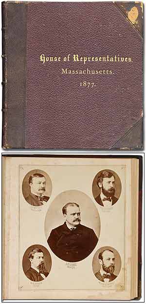 Item #99304 [Photo Album]: House of Representatives. Massachusetts. 1877
