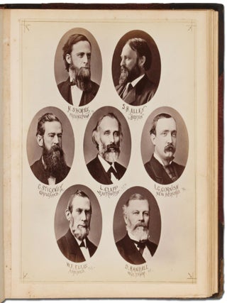 [Photo Album]: House of Representatives. Massachusetts. 1877