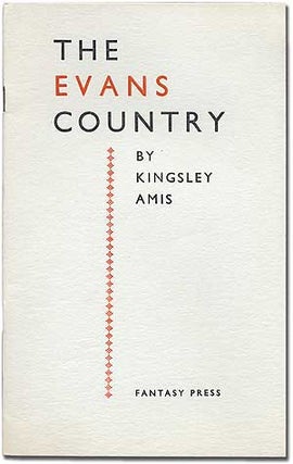Item #99419 The Evans Country. Kingsley AMIS