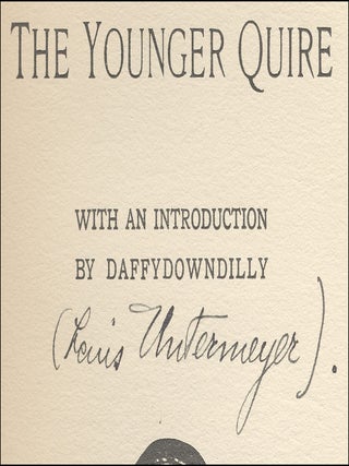 The Younger Choir [with] The Younger Quire